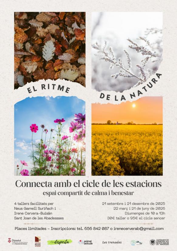 Cartell Ritme de la 
 natura A3 Sant Joan